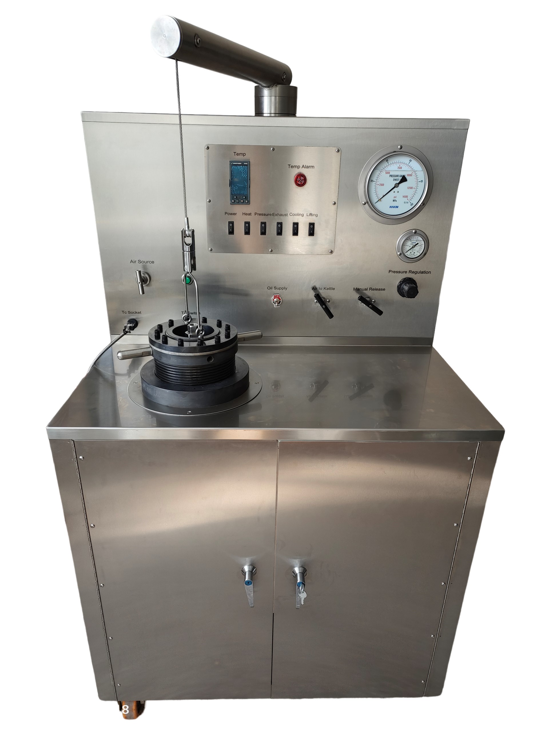 Curing Chamber HTHP,Single Cell, Model SXC-7370